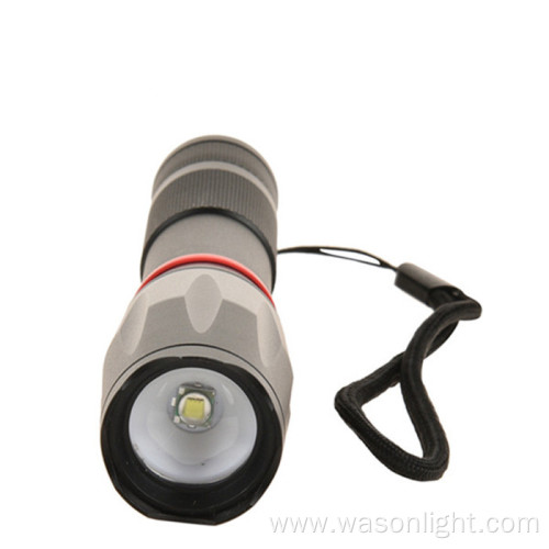 Military Adjustable Focus Side Cob Industrial Flashlight